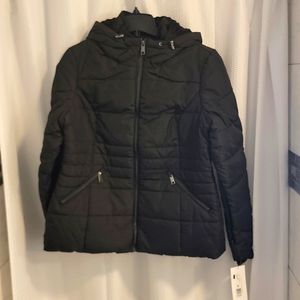 NWT Black Puffy Coat